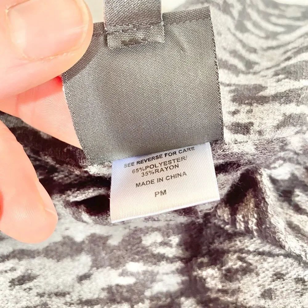 Bobeau black heathered cardigan - Picture 5 of 8